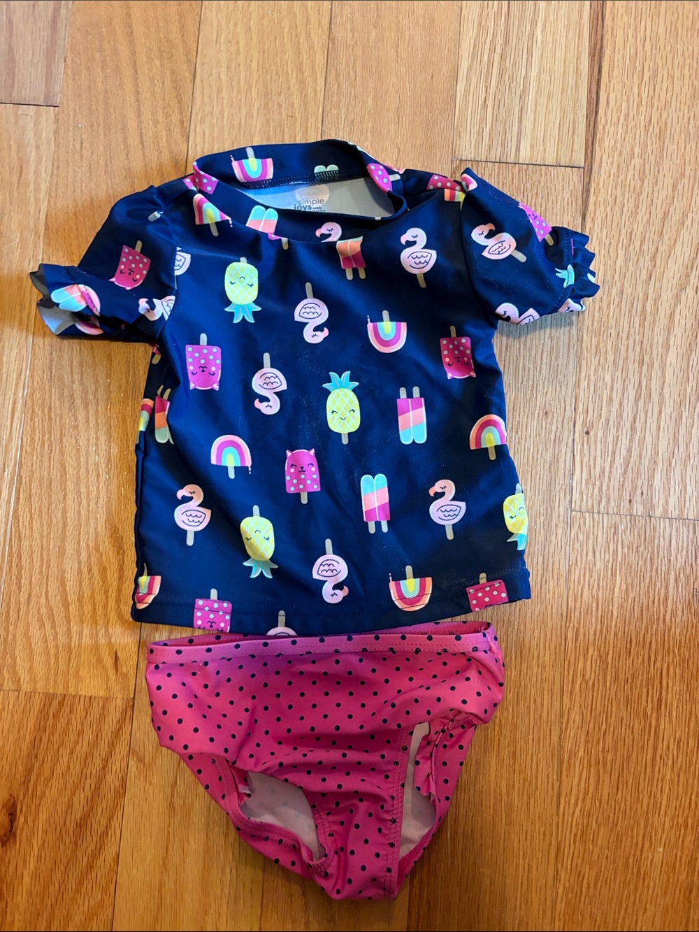 Simple Joys by Carter’s girls 12m bathing suit